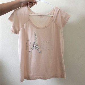 Baby pink Paris shirt